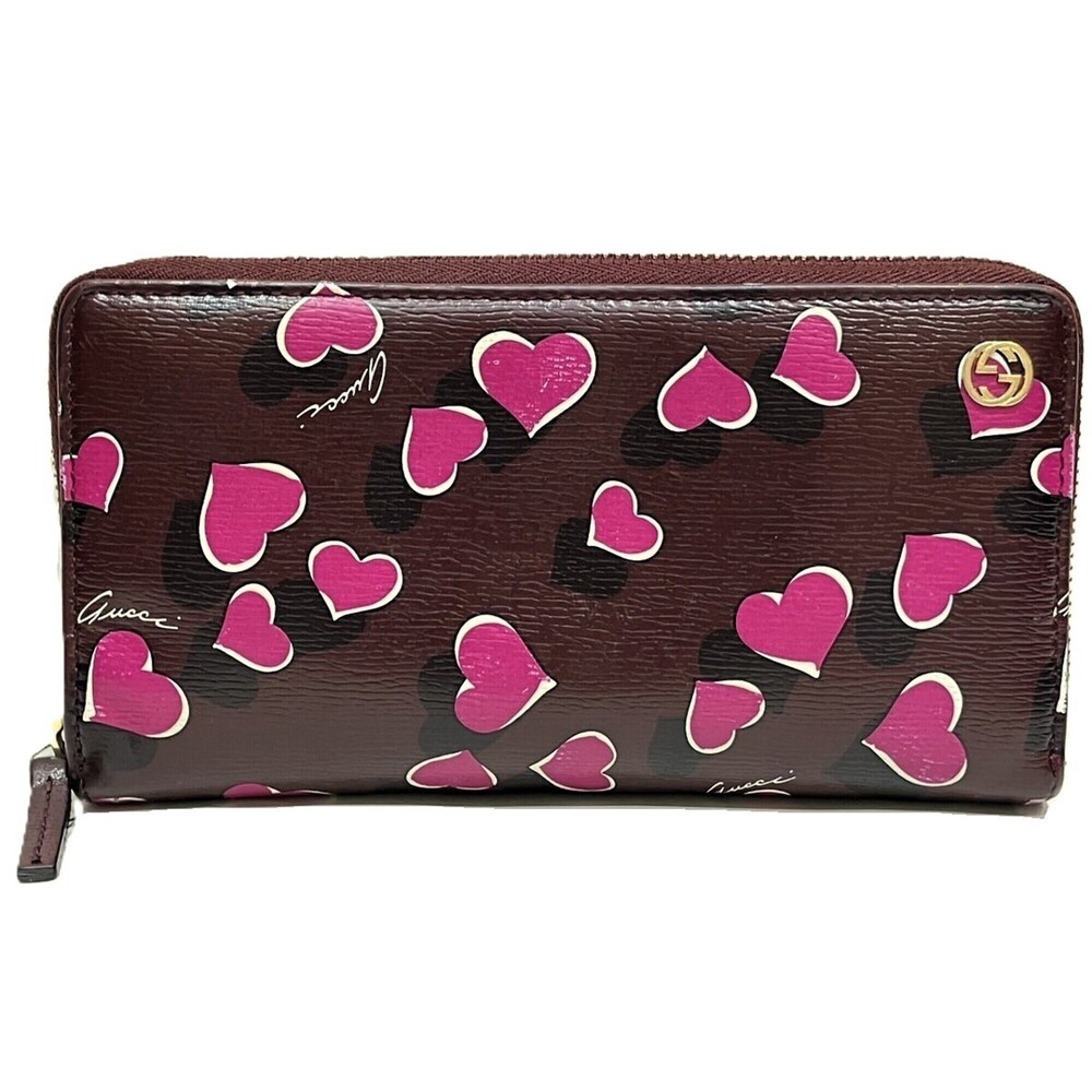 Gucci GUCCI Long Wallet Interlocking Leather 309705